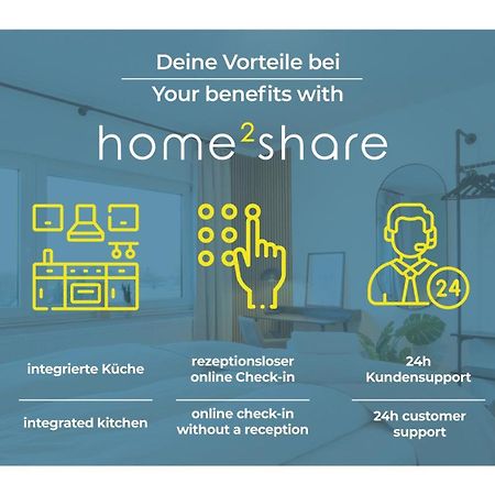 Moderne Apartments Im Herzen Der Stadt I Private Tiefgarage Mit Ladesaeulen I Home2Share Ibbenbueren Ngoại thất bức ảnh