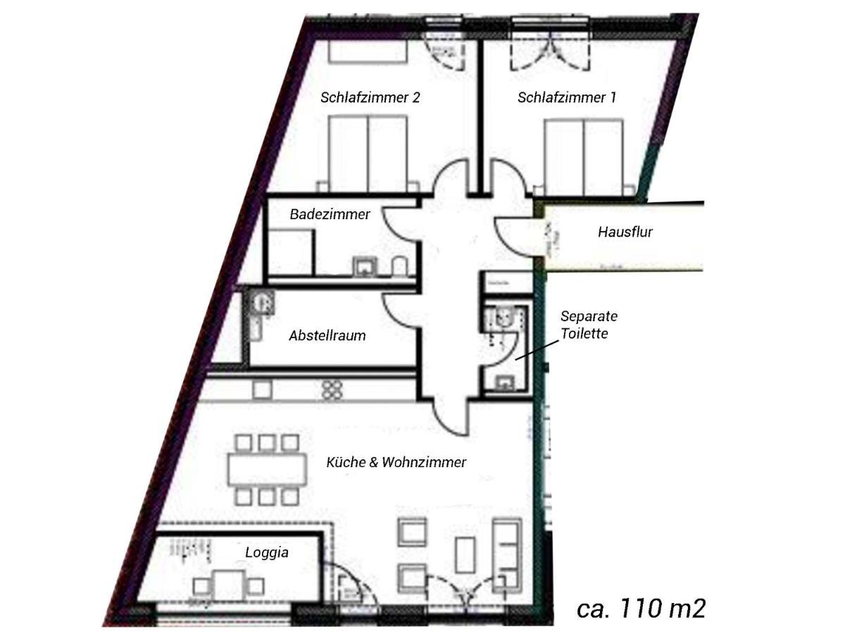 Moderne Apartments Im Herzen Der Stadt I Private Tiefgarage Mit Ladesaeulen I Home2Share Ibbenbueren Ngoại thất bức ảnh